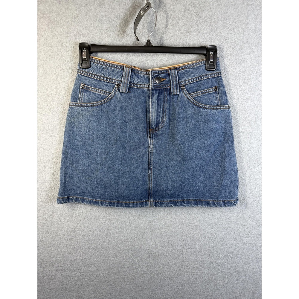 Outback Trading Company Skirt Womens Medium Denim Mini Rodeo Girl‎ Western 3010